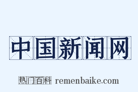 中国新闻网是什么意思的图片